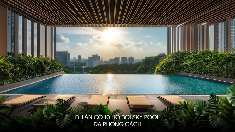 Phối cảnh tiện ích nội khu tại La Pura