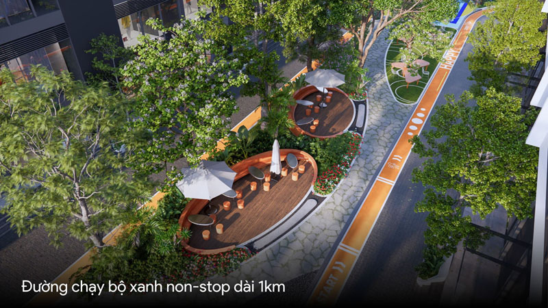 Phối cảnh tiện ích nội khu tại La Pura